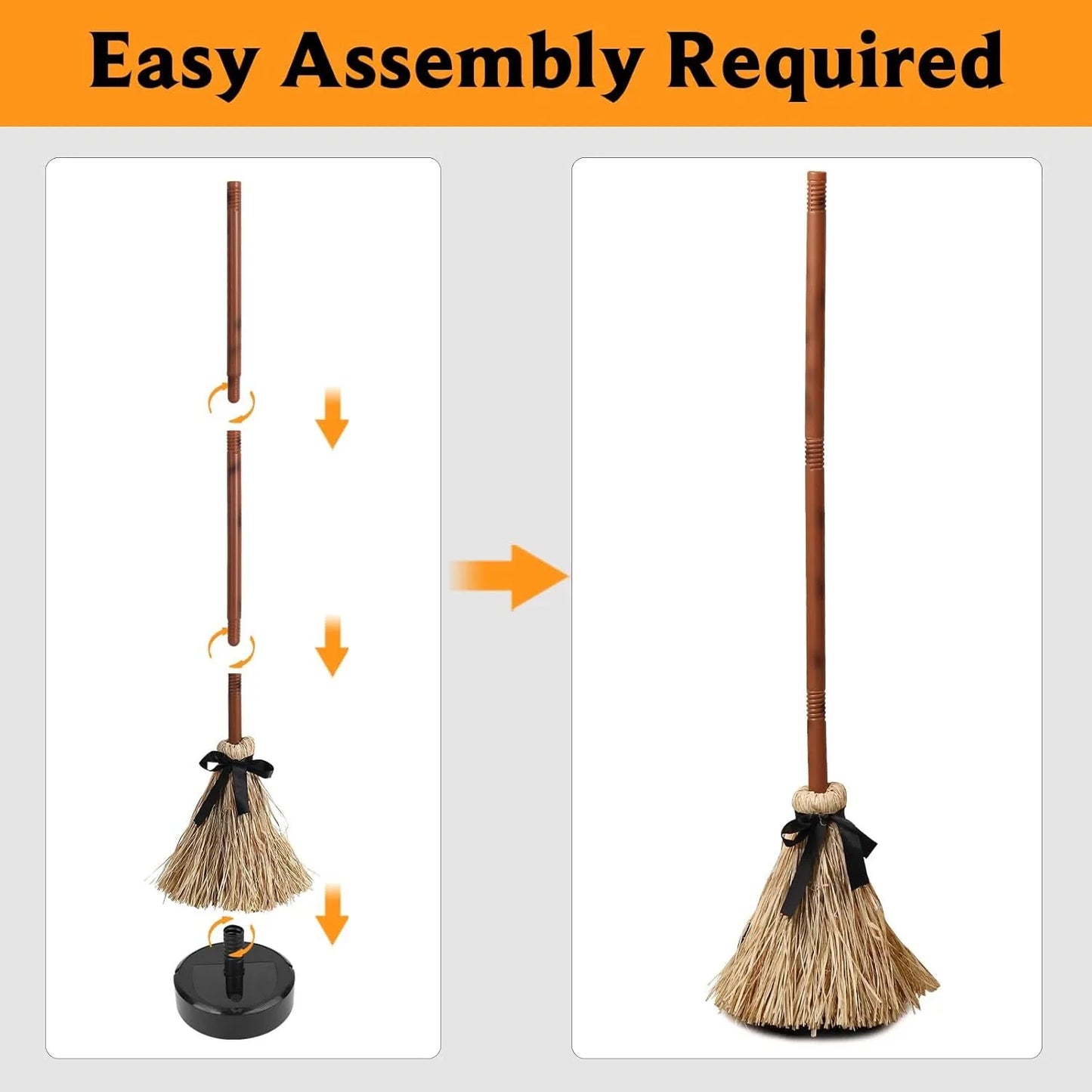 Haunted Dancing Broom