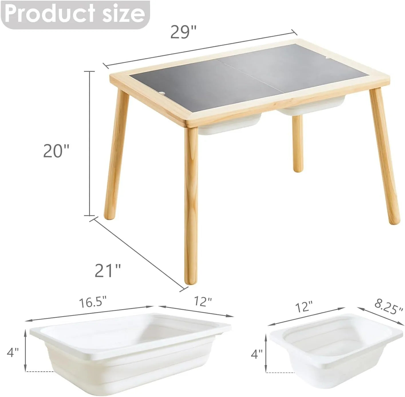 Children's indoor sand play sensory table