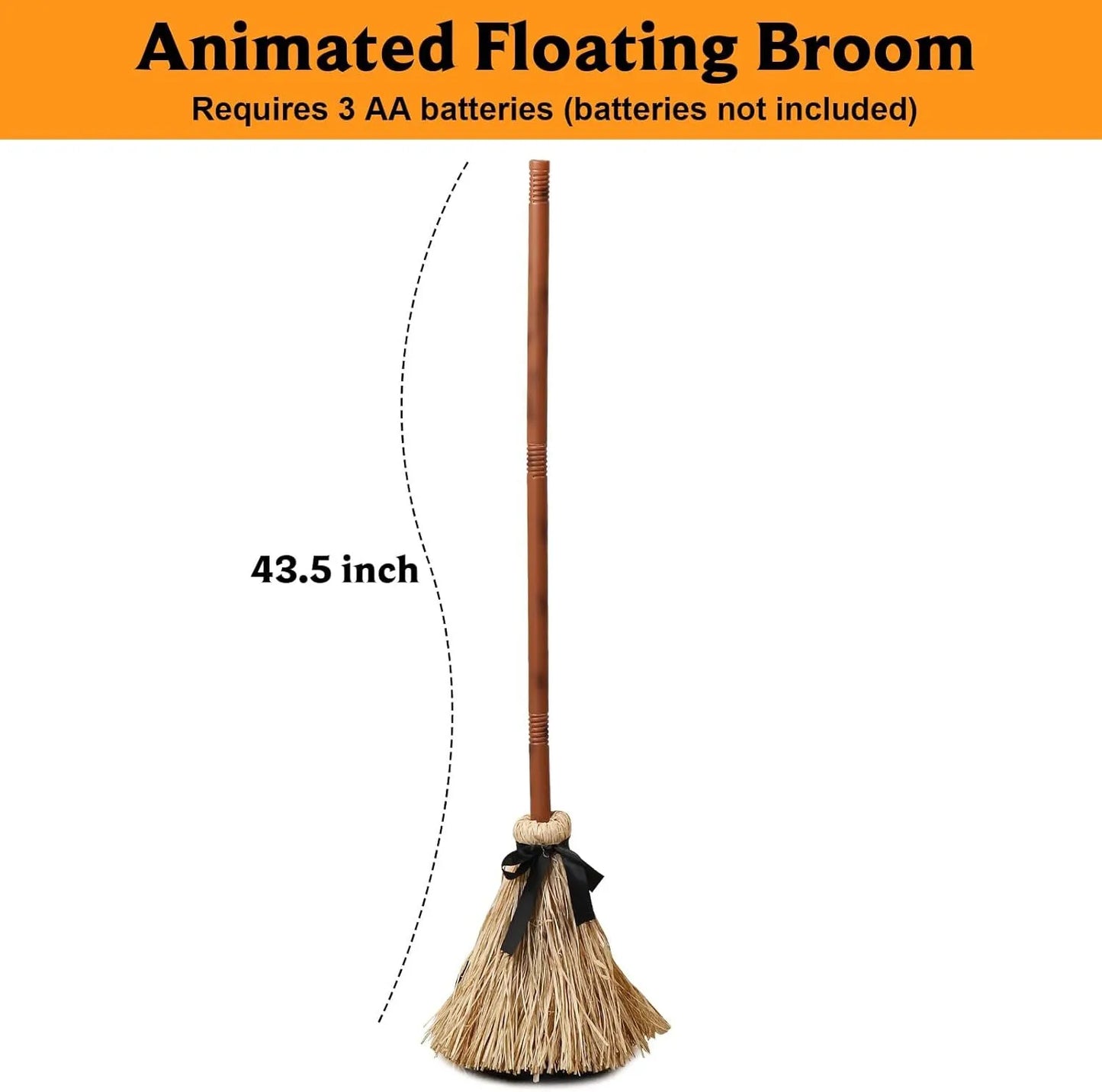 Haunted Dancing Broom