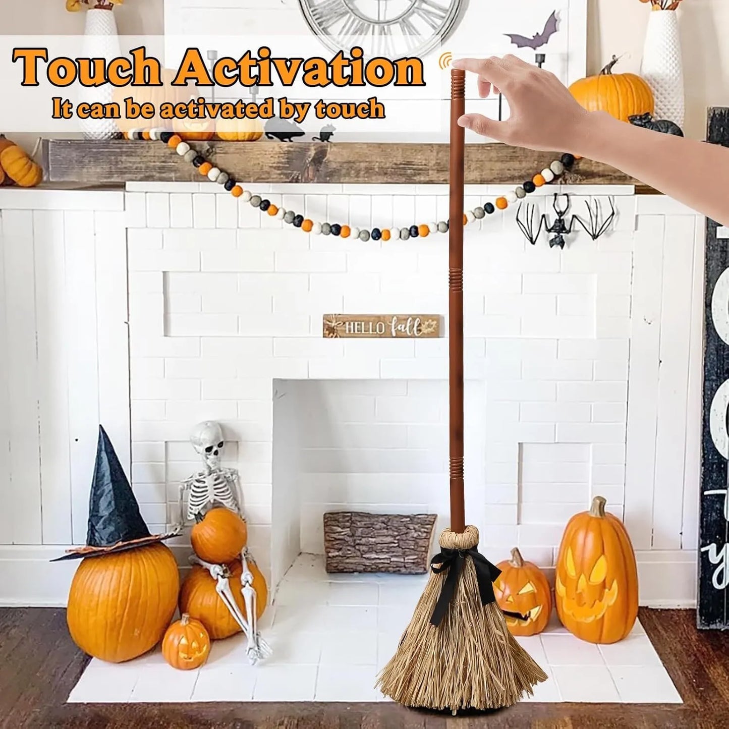 Haunted Dancing Broom