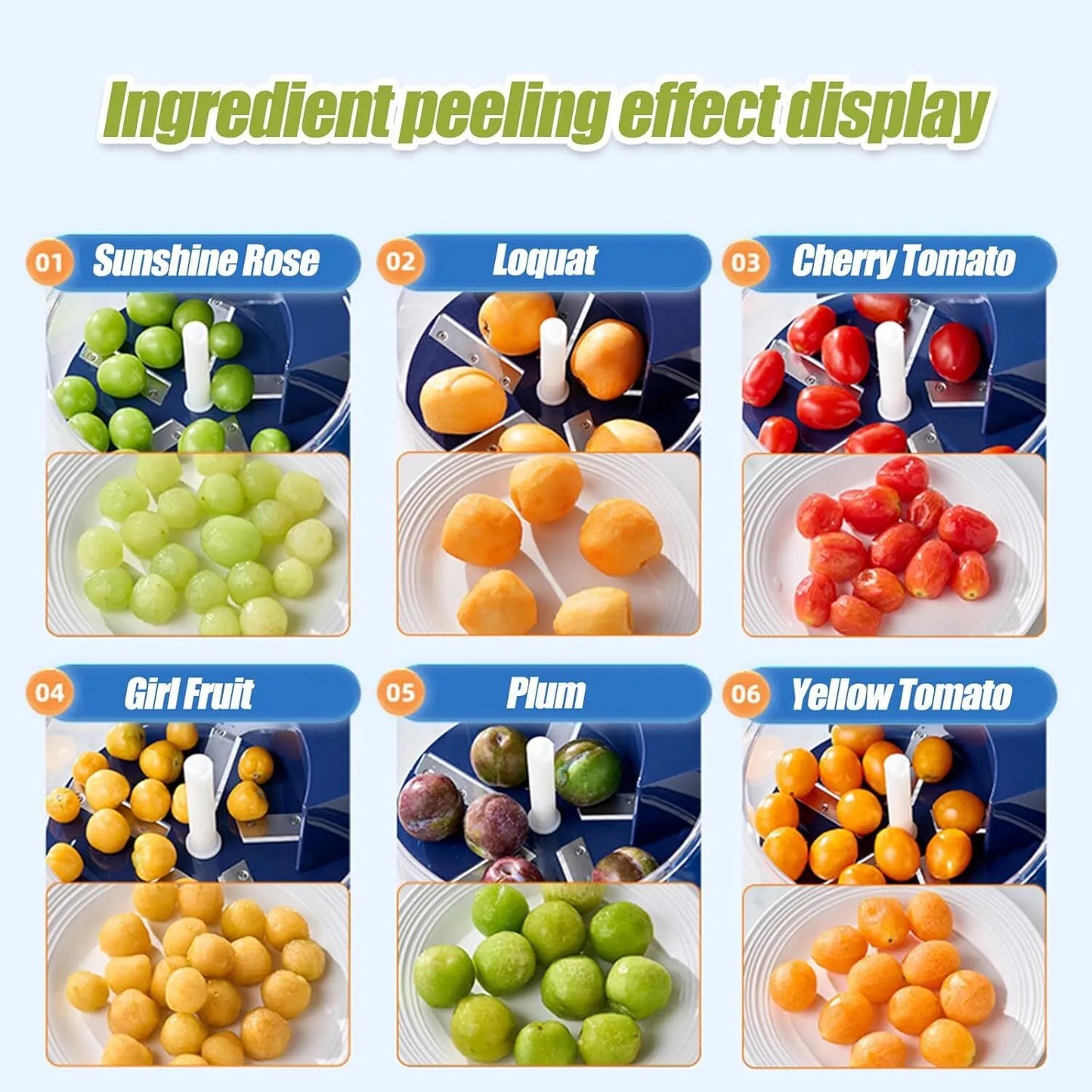 2025 Multifunctional Electric Fruit Peeling Tool