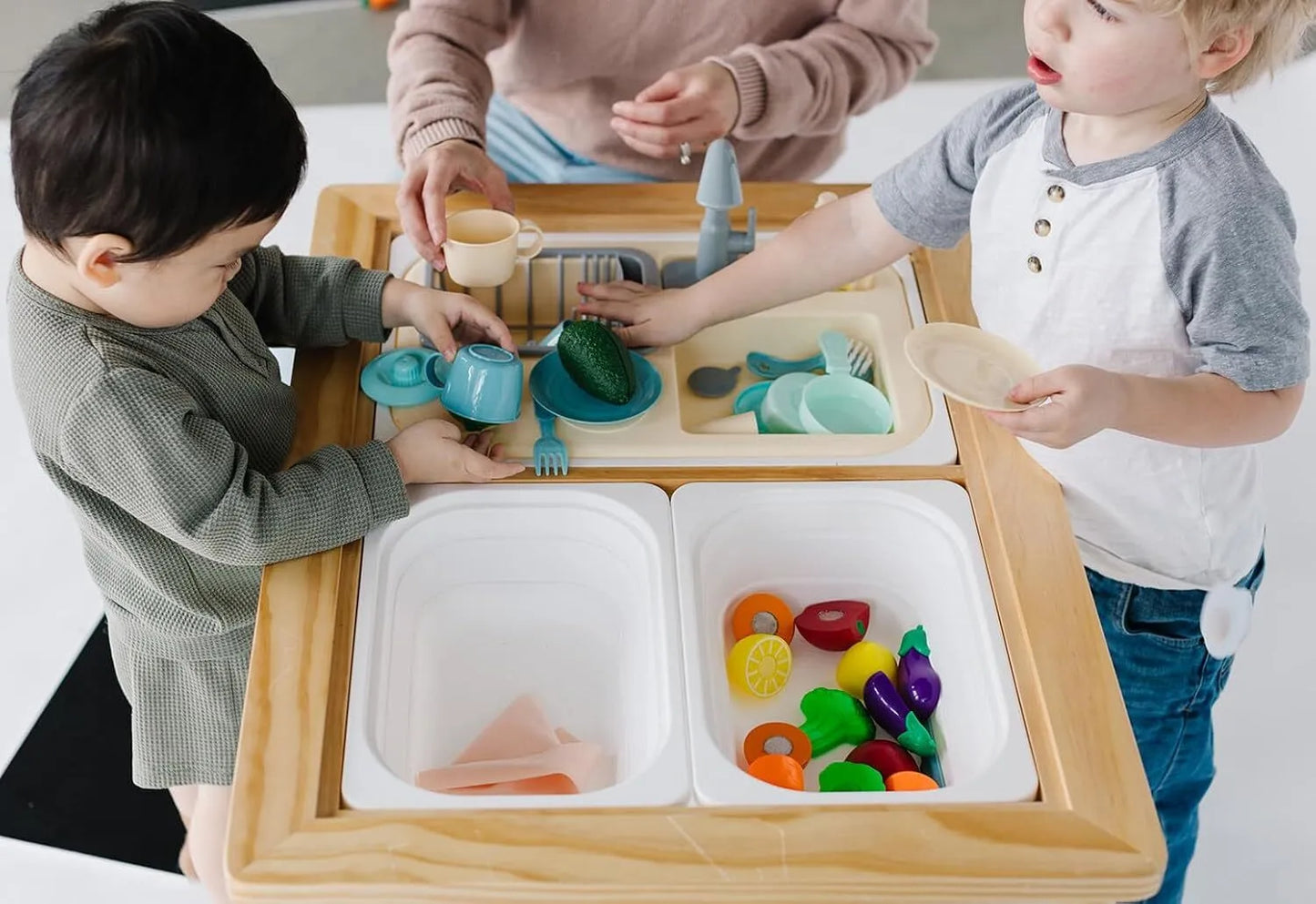 Children's indoor sand play sensory table