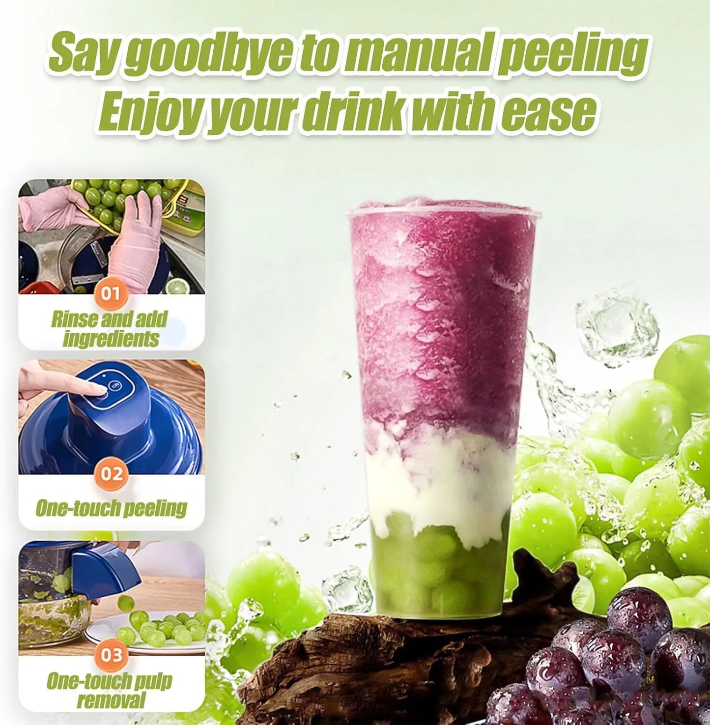 2025 Multifunctional Electric Fruit Peeling Tool