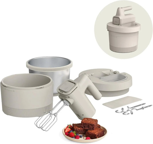 2-in-1 Electric Mixer with Mixer