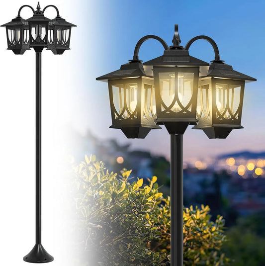 Aluminum solar street light pole