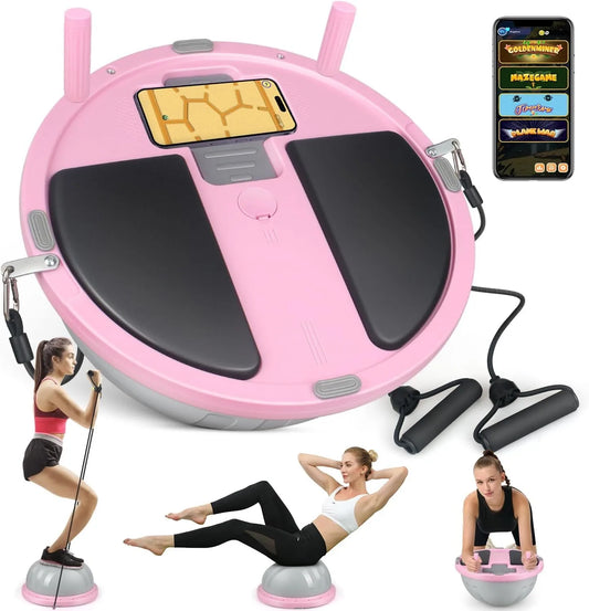 3-in-1 Balance Ball and Plank Training Board